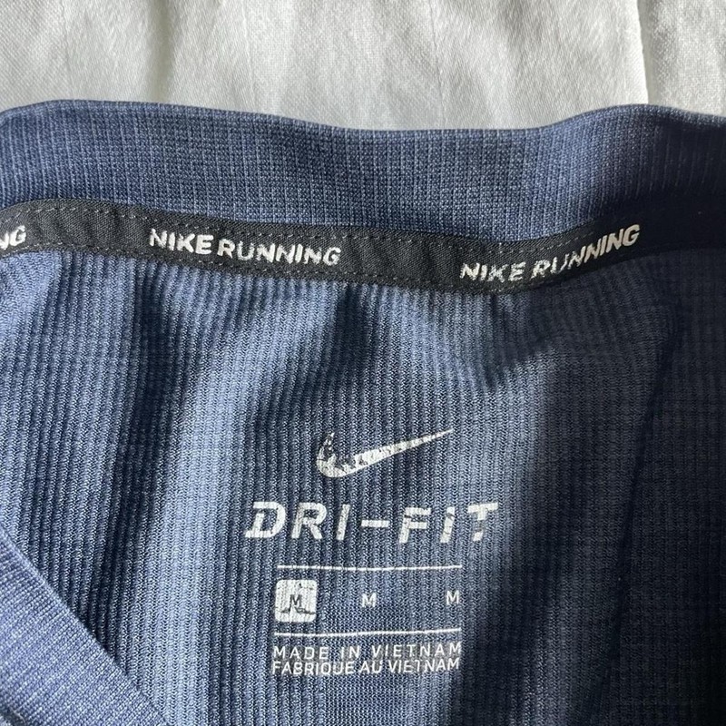 Nike Running Men's Dri-FIT Medalist Blue Short-Sleeve Running Top - M gallery