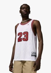 NEW Nike Air Jordan Essentials Summer Jersey White Red & Black Men XXL Ball