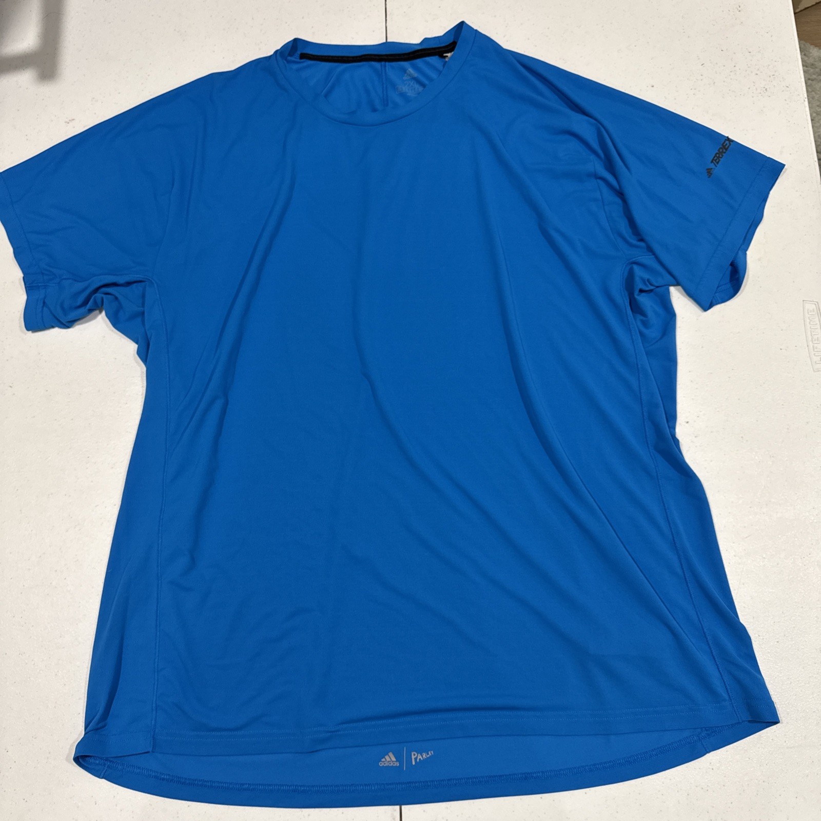 Adidas Men’s Performance Parley 2XL Terrex Tshirt Teal gallery