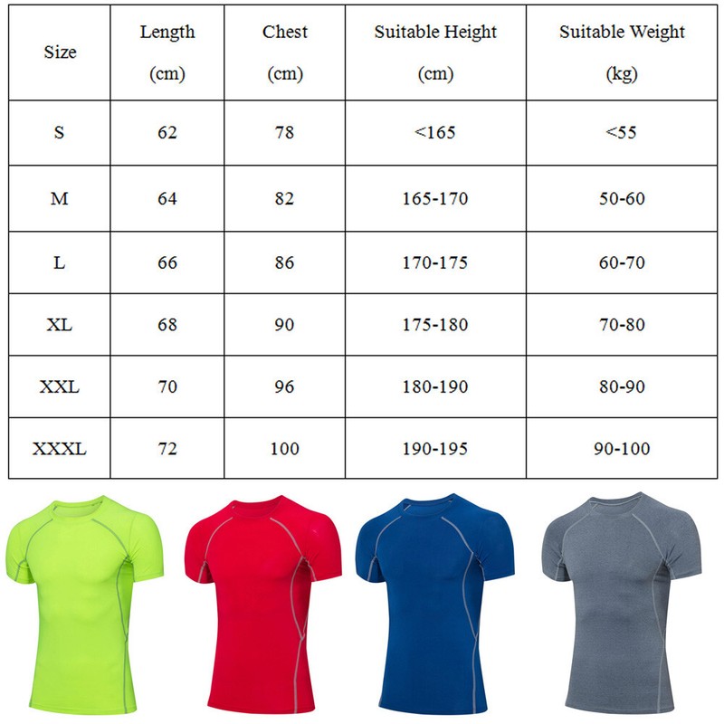 Men Sports Short Sleeve Shirt Quick Dry Athletic Running Fitness Activewear Tops gallery