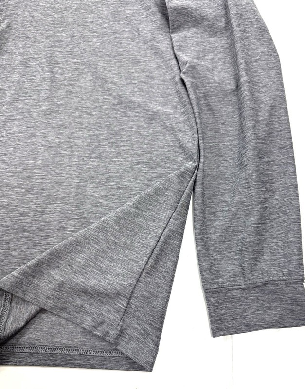 Straight Down Mens 1/4 Zip Pullover Dallas Athletic Club Size Large Golf Gray gallery