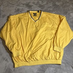 Bolle Golf Pullover Mens Size XL Wind And Water Resistant- Light Yellow