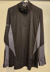 Subaru long sleeve Black label 1/4 Zip Pullover Men’s Size Large