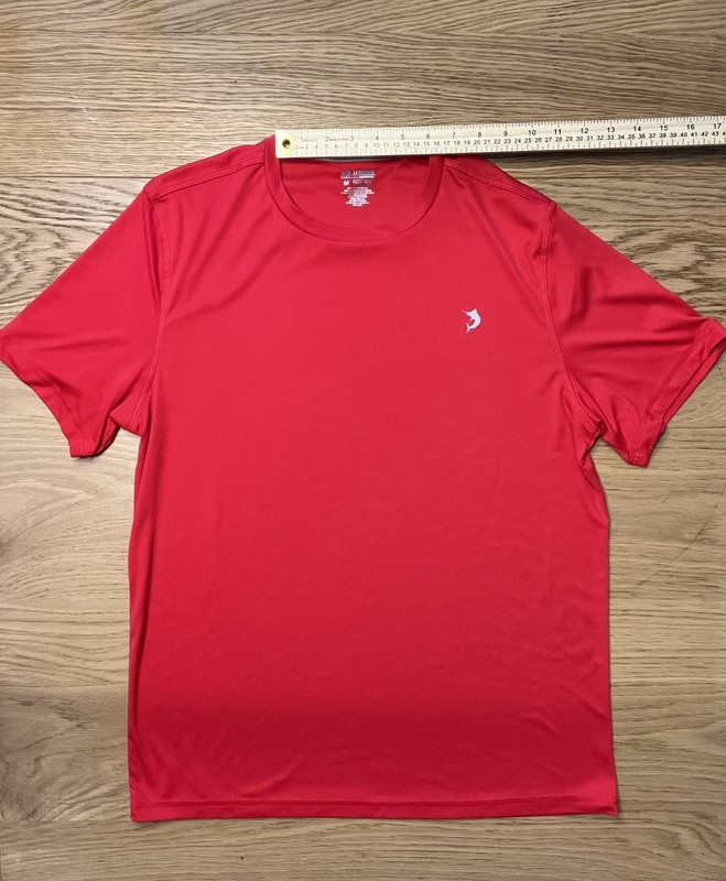 Reel Legends Reel-Tec Men's Medium Red Performance Fishing Shirt Quick Dry gallery