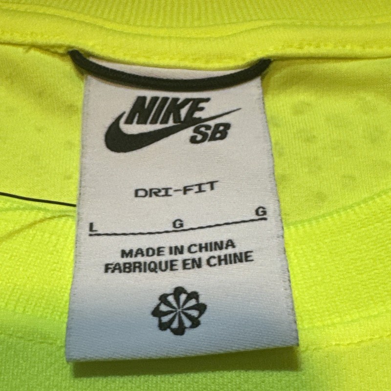 Nike SB Ishod Wair Jersey Shirt Size L Volt Tennis Dri-FIT NWT Japan Unreleased gallery