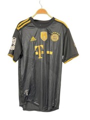 New adidas Black and Gold FC Bayern 21/22 Away Jersey FIFA