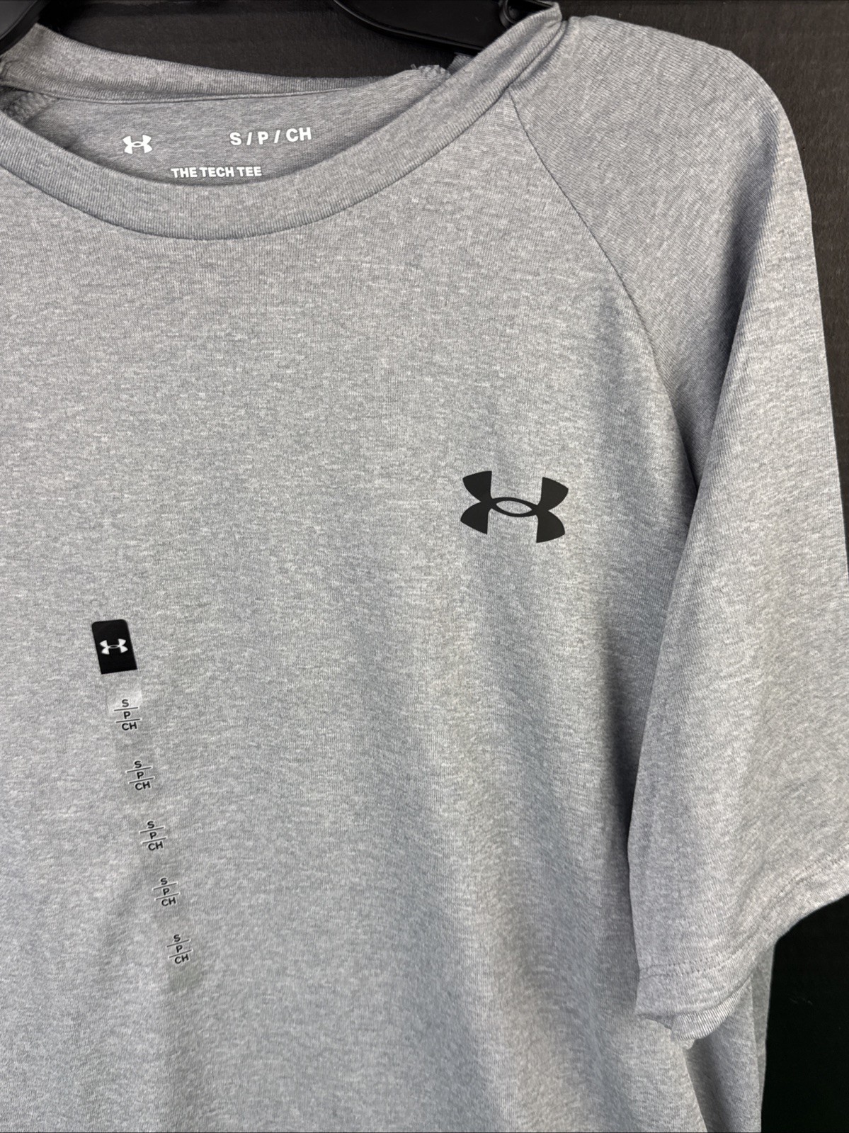 Under Armour Men's Active Tech 2.0 Short Sleeve Tee Size S Light Grey gallery
