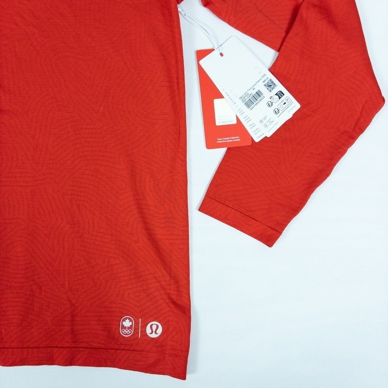 LULULEMON TEAM CANADA MEN'S METAL VENT SHIRT 2026 OLYMPICS NWT XL Maple Leaf gallery