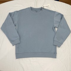 Paper Denim & Cloth Blue Crewneck Long Sleeve Pullover Sweatshirt Men’s L NWT