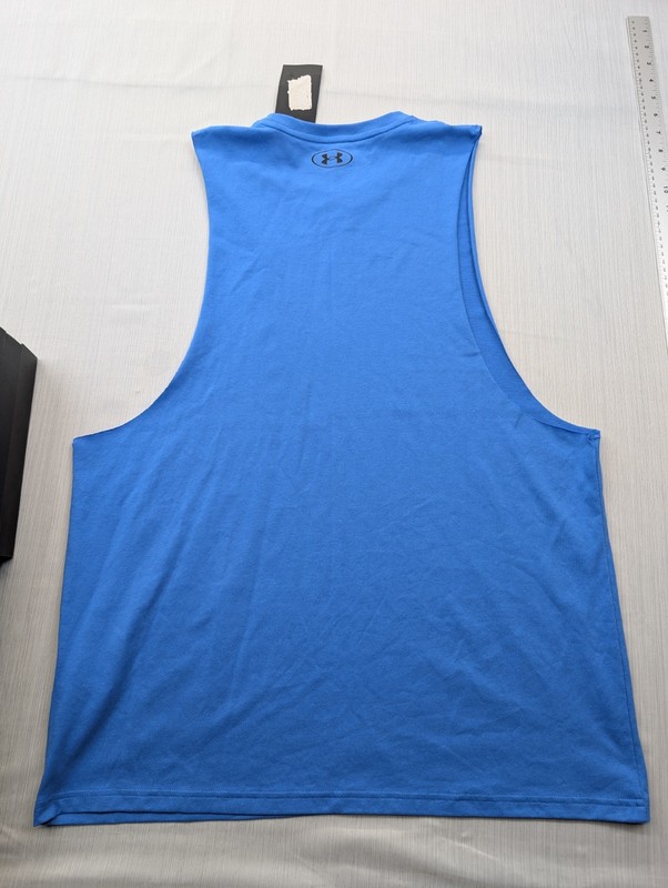 New Under Armour UA Cutoff Tank Top Shirt Size XL Loose Super Soft gallery
