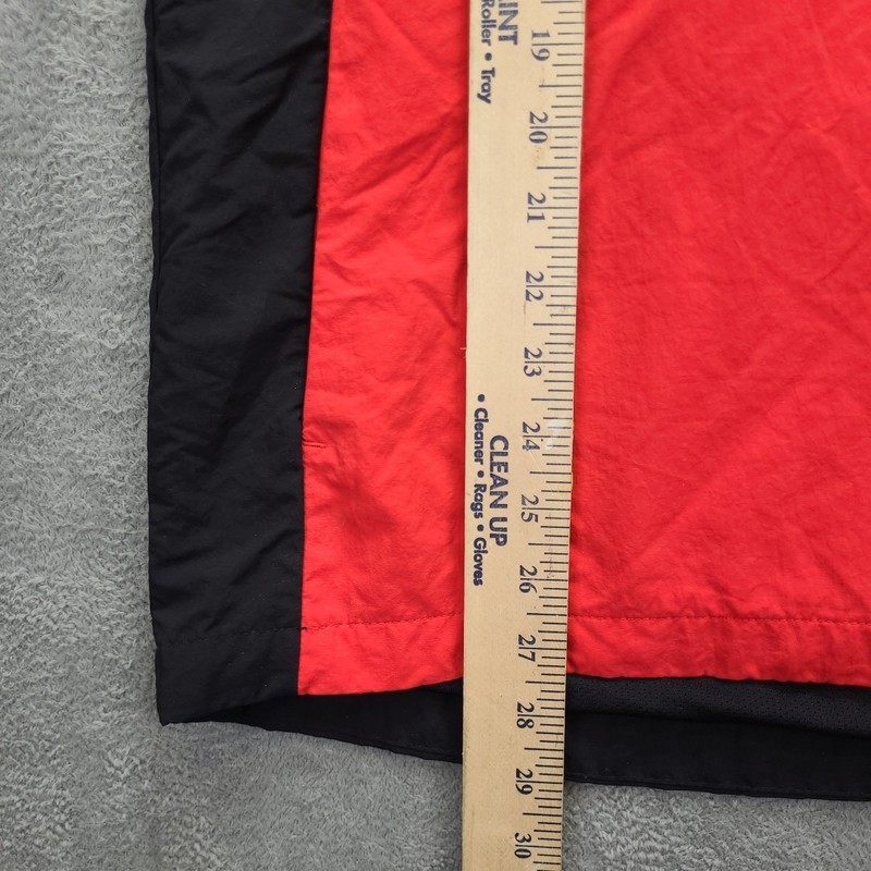 Jordan Jacket Small Red Black Colorblock Wings Windbreaker Anorak gallery