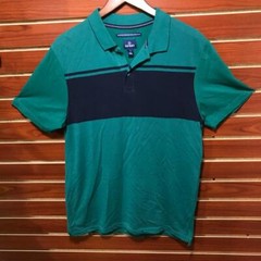 Old Navy Mens Performance Pique Polo Shirt M Cotton Blend Short Sleeve