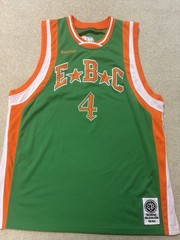RUCKER PARK GAME WORN Reebok Basketball Jersey Tank #4 Mesh Embroidered XXL