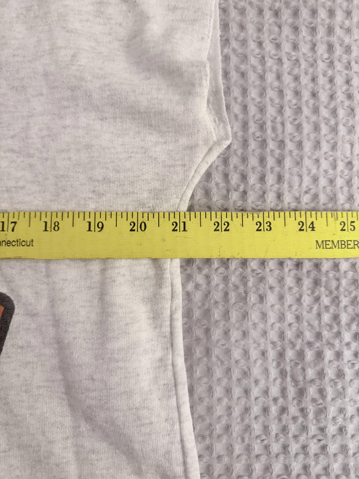 Vintage Bears Heathered Gray Sweatshirt Crop Top w/ Cut-off sleeves Size Medium gallery