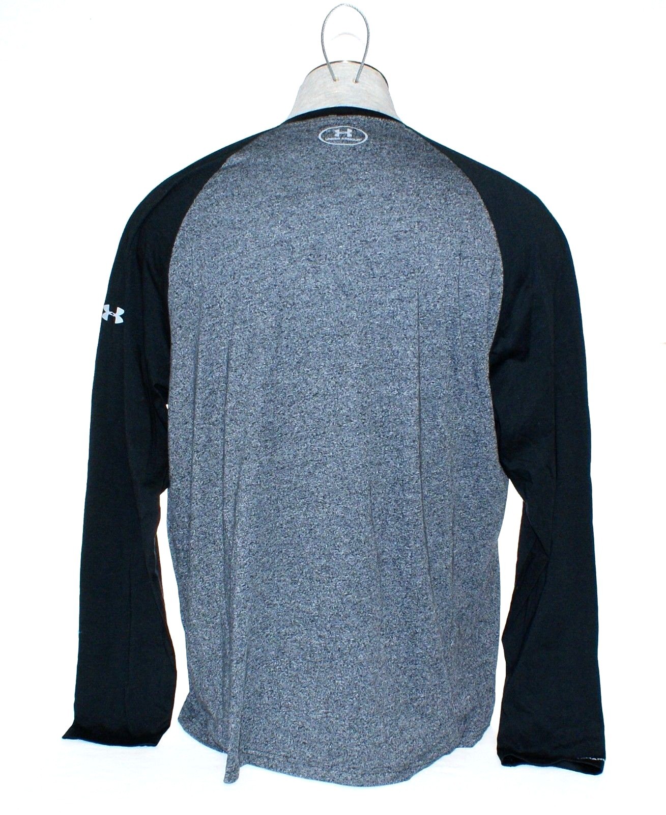 Under Armour Gray & Black University of Maryland Long Sleeve Shirt Men's 2XL NWT gallery