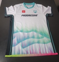 NATIONS Immortals White Pro Jersey 2022 Short Sleeve Polyester Sz S