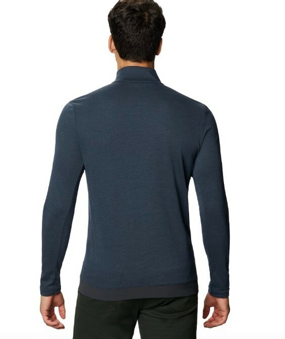 Johnnie O Cragger 2 Mens 1/2 Zip Pullover NWT Blue Light Storm gallery