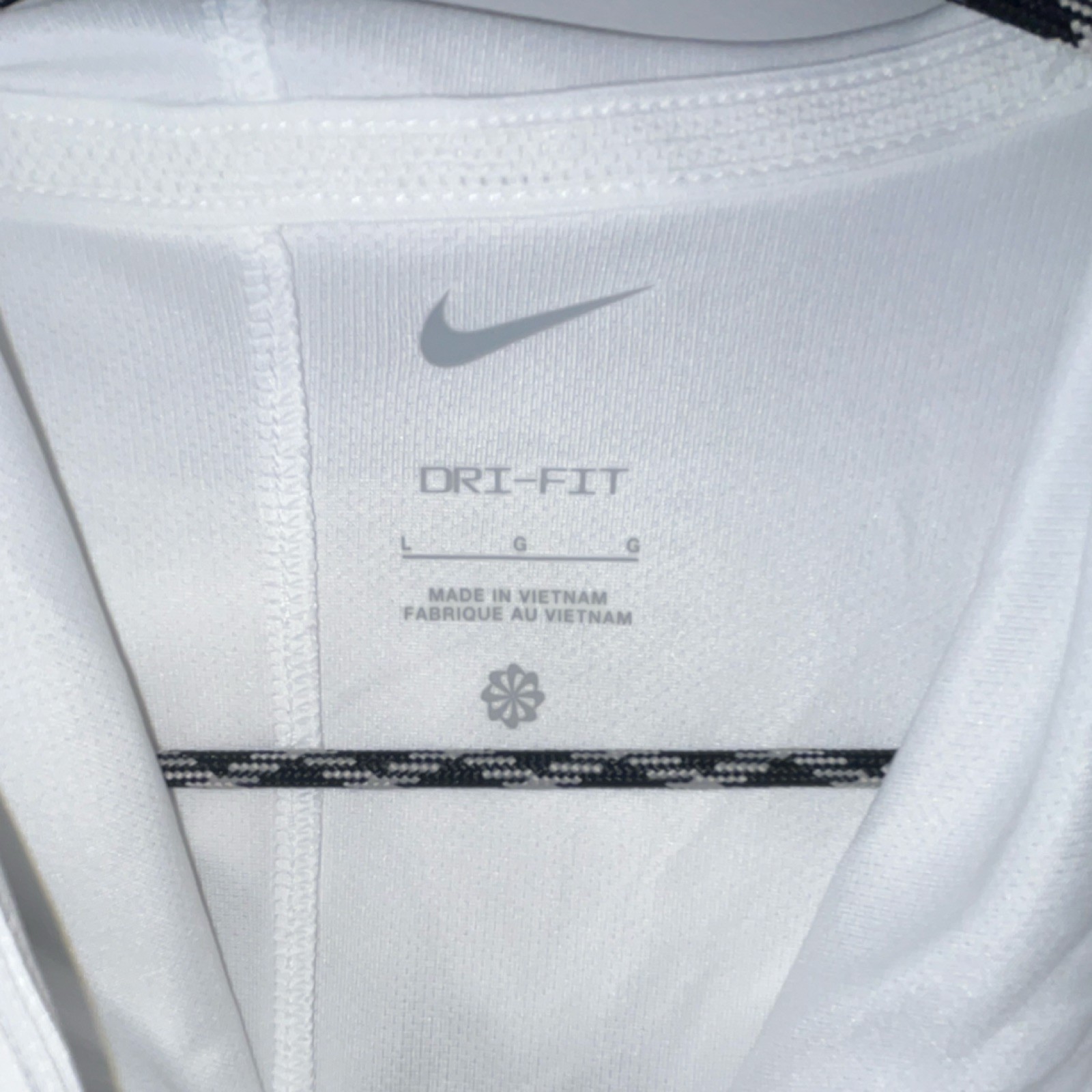 Nike Dri-FIT Dawgs Playoff Team Issued White Lightweight Pullover Hoodie L gallery