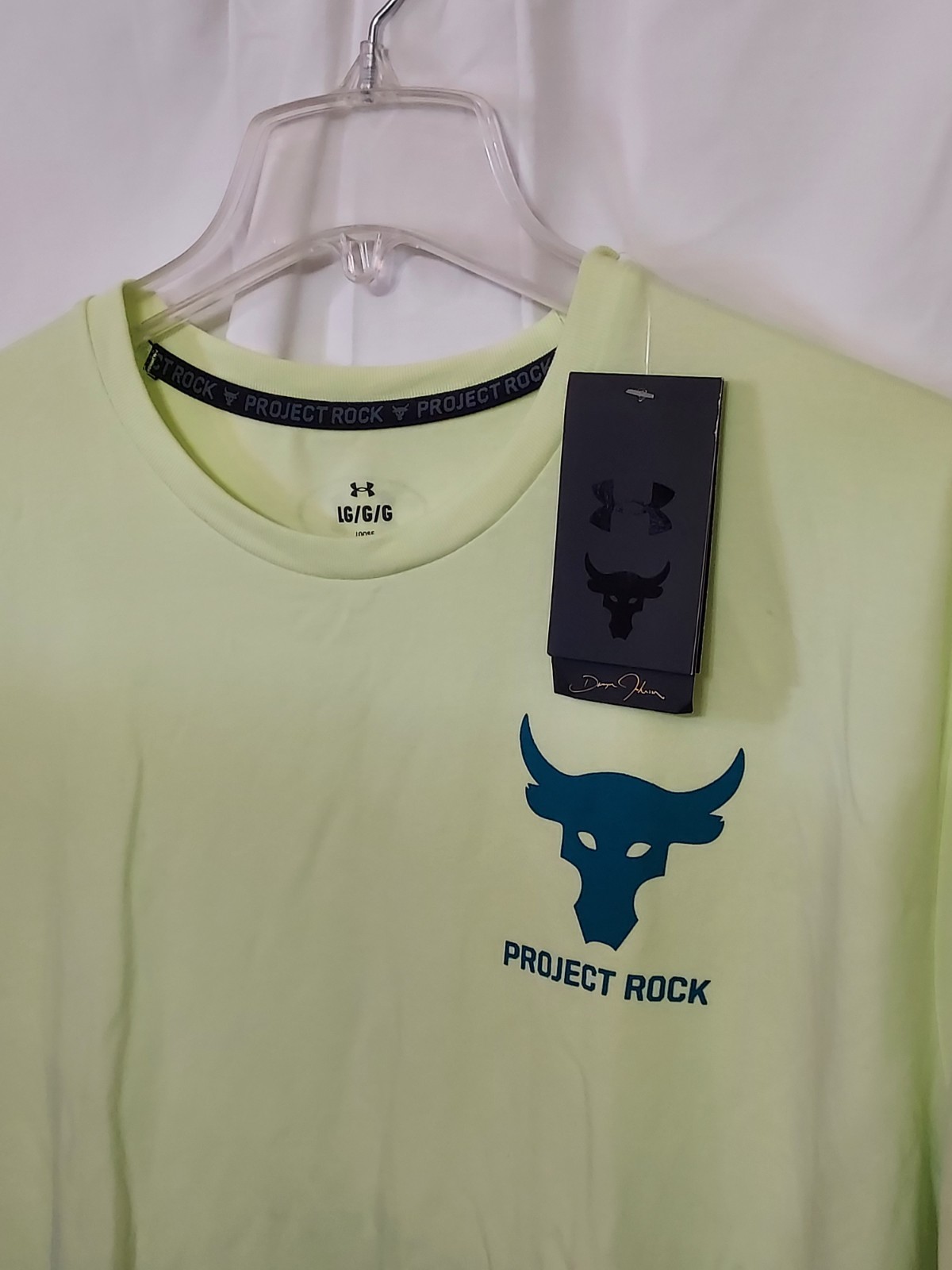 NWT Under Armour Project Rock Men's Multicolor Tshirt Large gallery