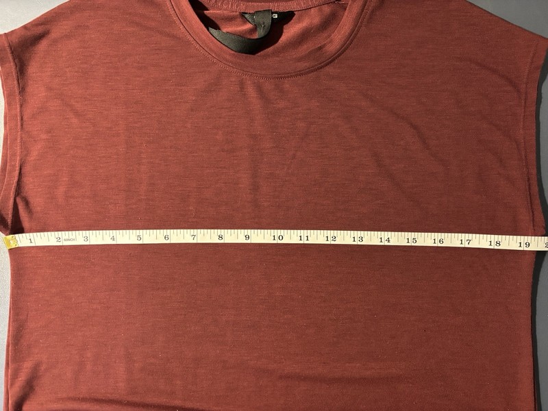 MPG Men's Burgundy Athletic Shirt Size Medium Workout Gym gallery