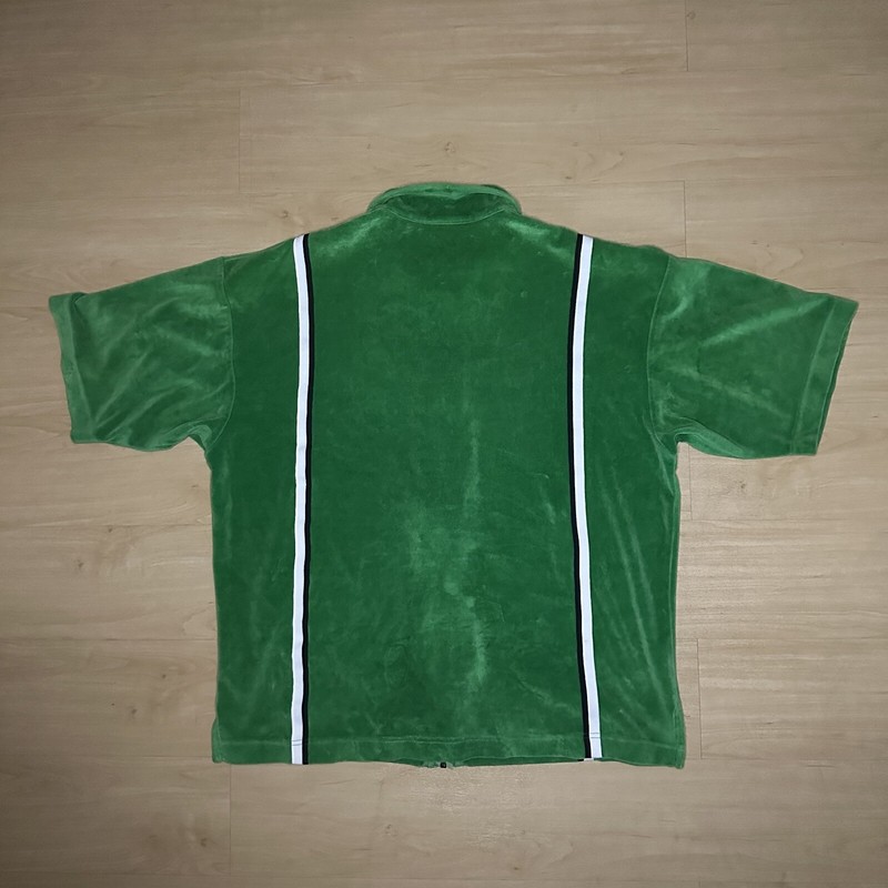 Vintage 90s Nike Basketball Shooting Shirt Jacket Jersey Size M Green gallery