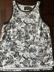 Men’s AKOO Brand Basketball Tank Top 2XL Graphic Print Sunsets & Dragonflies