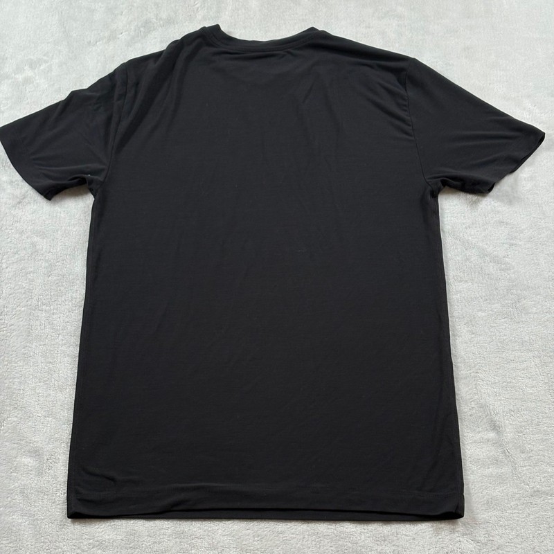 NOBULL Just the Horns Mens Black Short Sleeve Training T-Shirt Size Medium Gym gallery