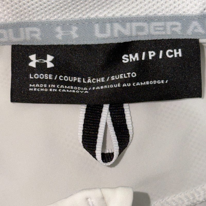 Under Armour Pullover Mens S White 1/4 Zip Qualifier Novelty Loose All Season gallery