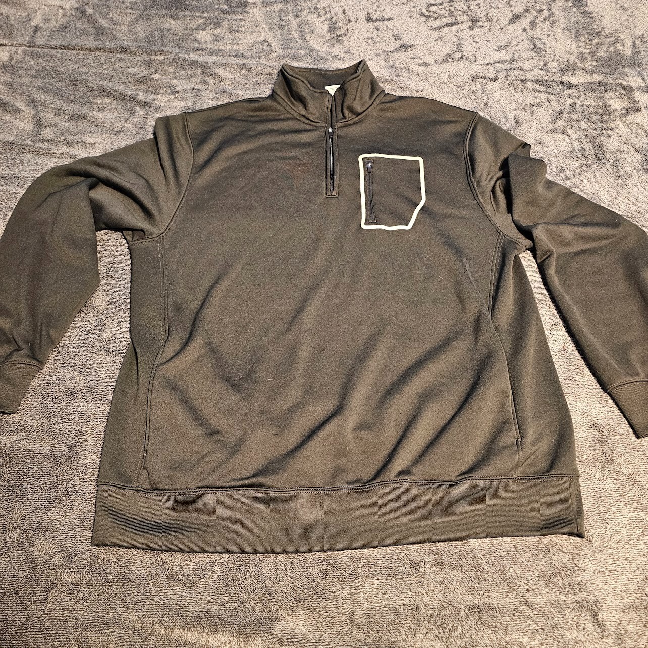 Rec Tec Performance Gear Mens XL Gray Zipper Tech Pocket Long Sleeve gallery