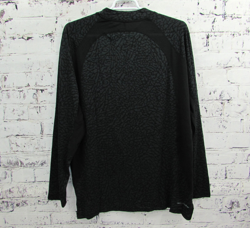 Nike Air Jordan Dri-FIT ADV Long Sleeve Shirt Men Size M Elephant Print NEW. gallery