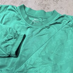 Nike Shield Golf Crewneck Lined Wind Sweatshirt Top Men’s XXL Green Good Luck