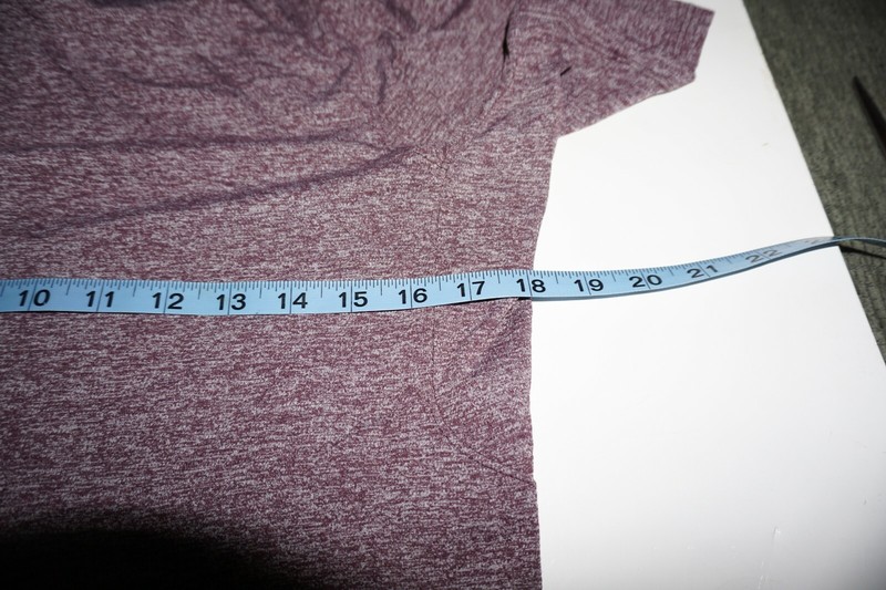 Men’s Lululemon DrySense Tech Athletic T-Shirt Size S Red/White Marled NICE 🔥 gallery