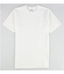 Gildan Mens Pocket Basic T-Shirt, white, M