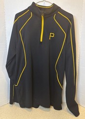 Under Armour Pullover Long Sleeve Pittsburgh Pirates Shirt Size Large
