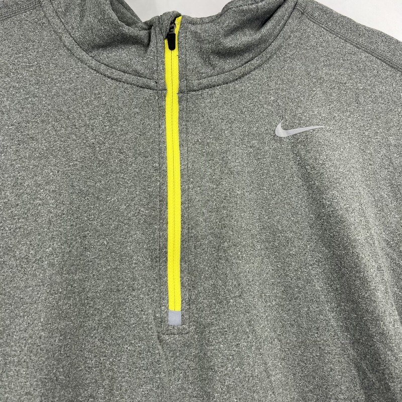 Nike Element 1/2 Zip Pullover Running Mens L Green 504606-013 gallery