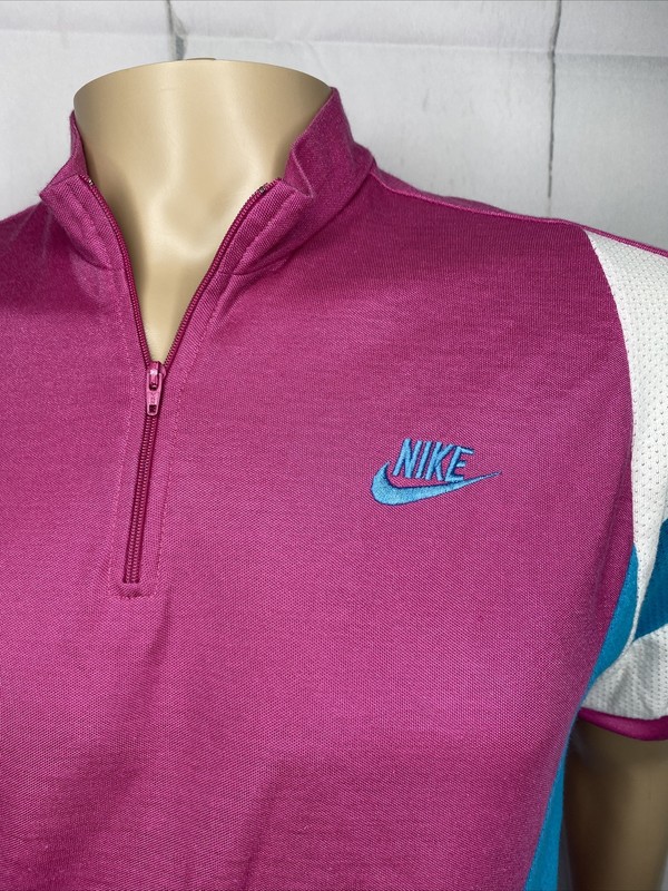 Vintage 90s Nike Jersey Sz S Cycling Shirt Retro Gray Tag Spell Out Swoosh gallery