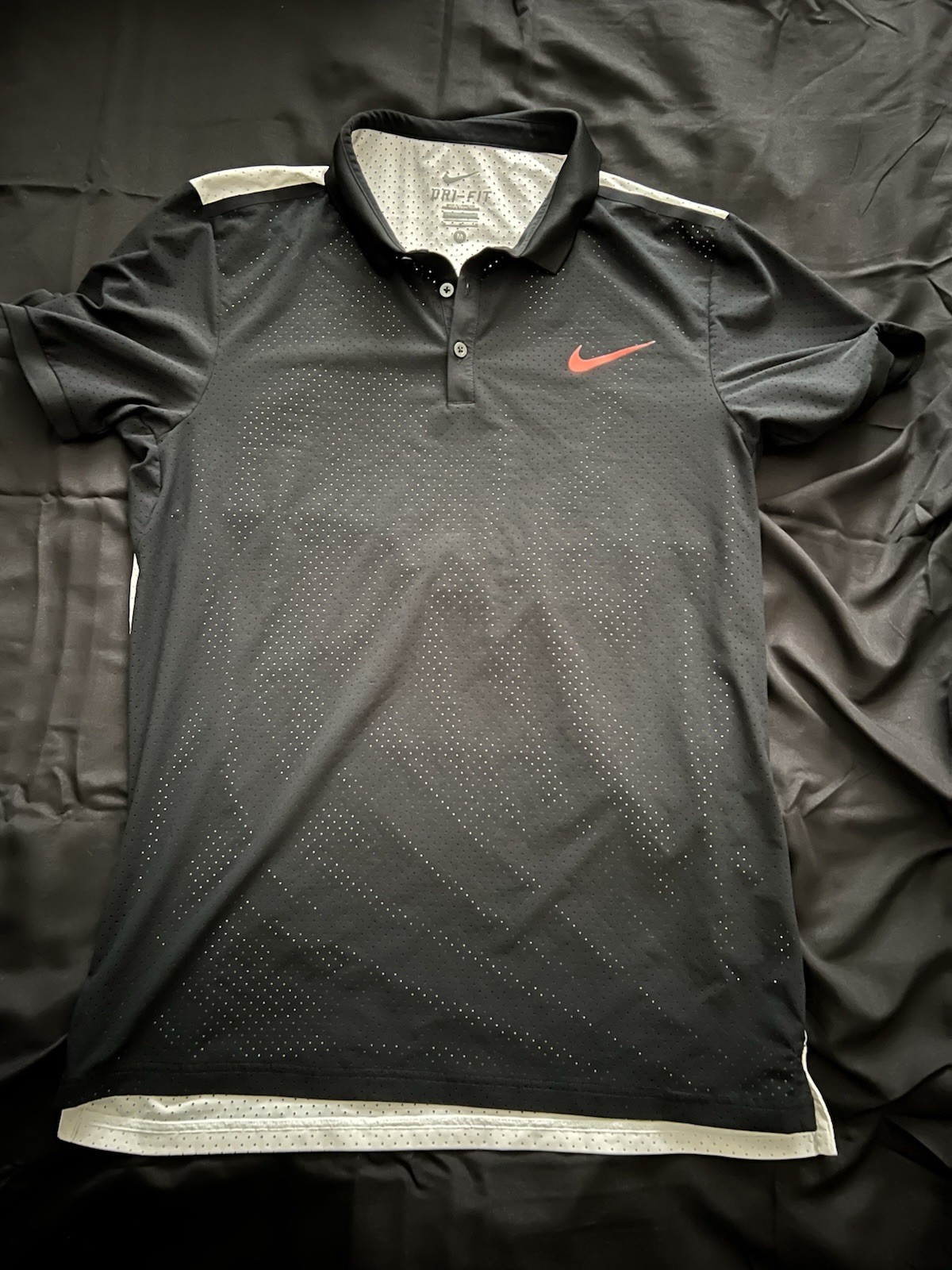 Nike Court US Open 2015 Night Tennis Polo Size Medium gallery