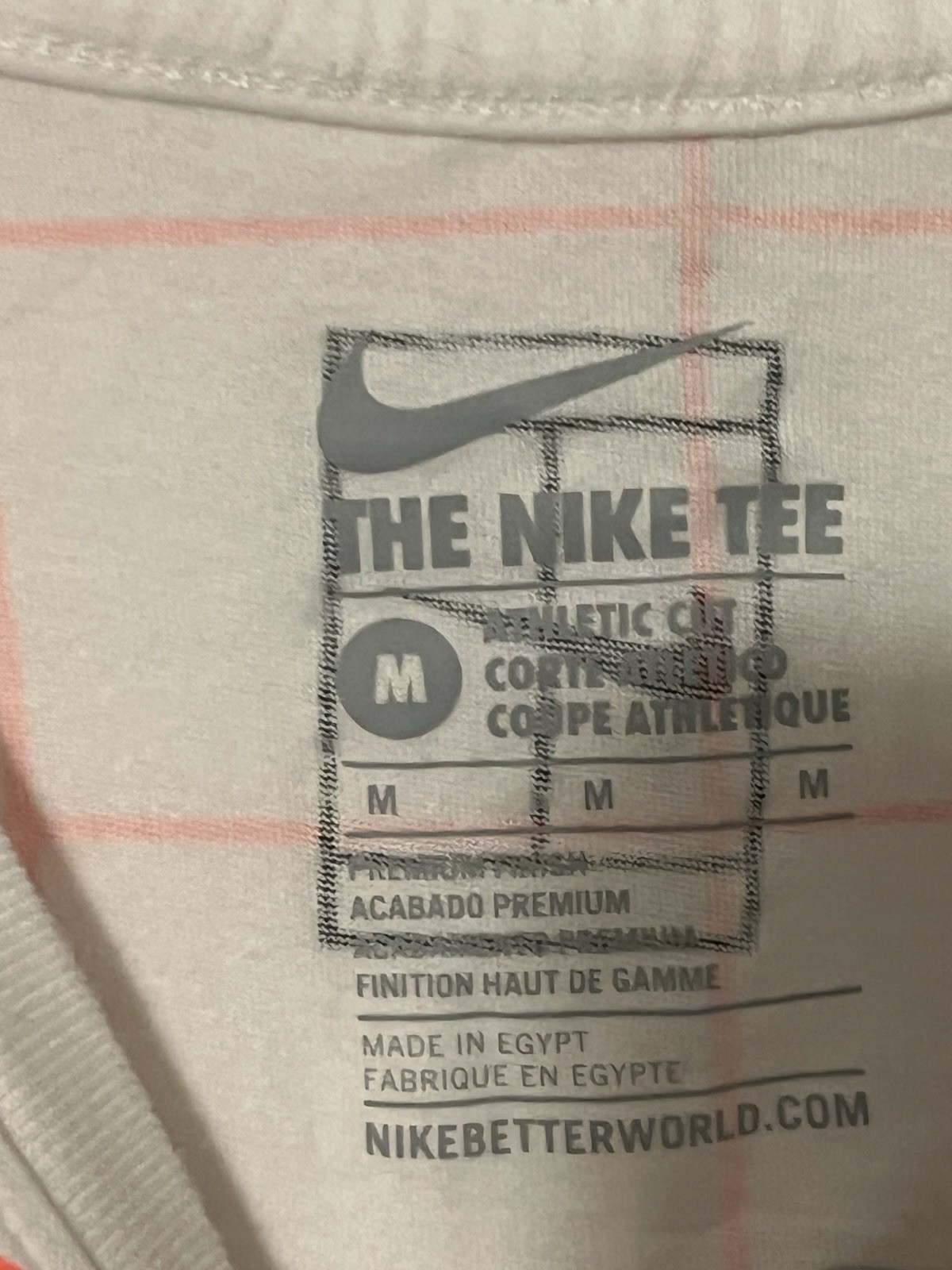 Nike Premier Rafa Nadal 86 Men's Tennis Tee Shirt (739475-100) Sz M White/Orange gallery