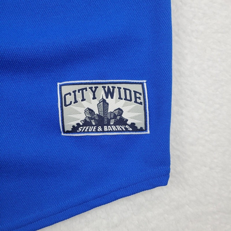 Steve & Barry's Athletics Philly Baseball Jersey Mens XL Blue City Wide XL gallery