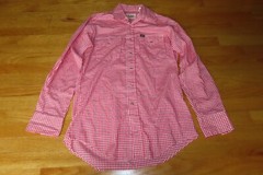Vintage 1970’s LEE Label Authentic Western Snap Buttons (Size 15 1/2 x 34) Shirt