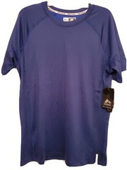 Reebok Active Cross Training Performance Tee (Blue) Size (Small)