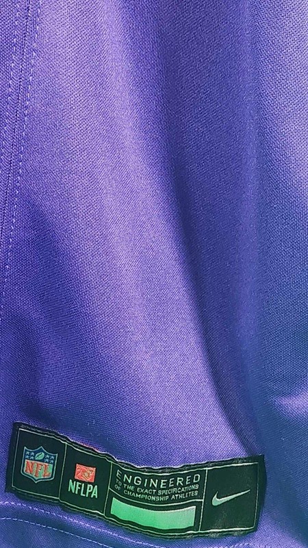 Justin Jefferson Vikings Nike Vapor FUSE Limited Jersey Purple #2 Size L, NWT gallery