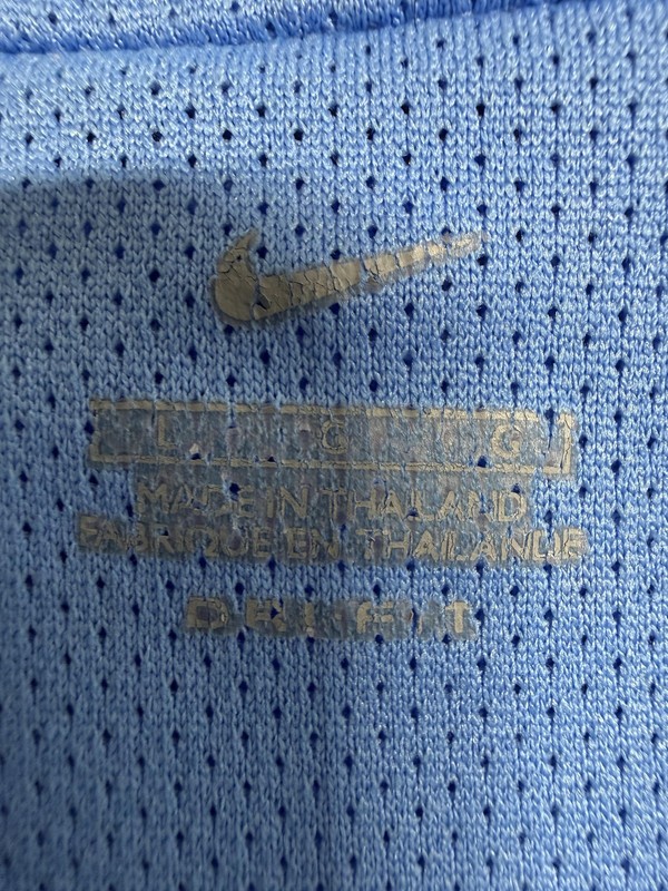Nike Dri-FIT Tank Top Mens Large Blue Mesh Sleeveless Basketball Jersey Athletic gallery