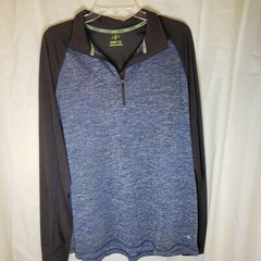 NordicTrack Soft Pullover Long-sleeved 1/4 Zip Shirt Men’s XL EUC