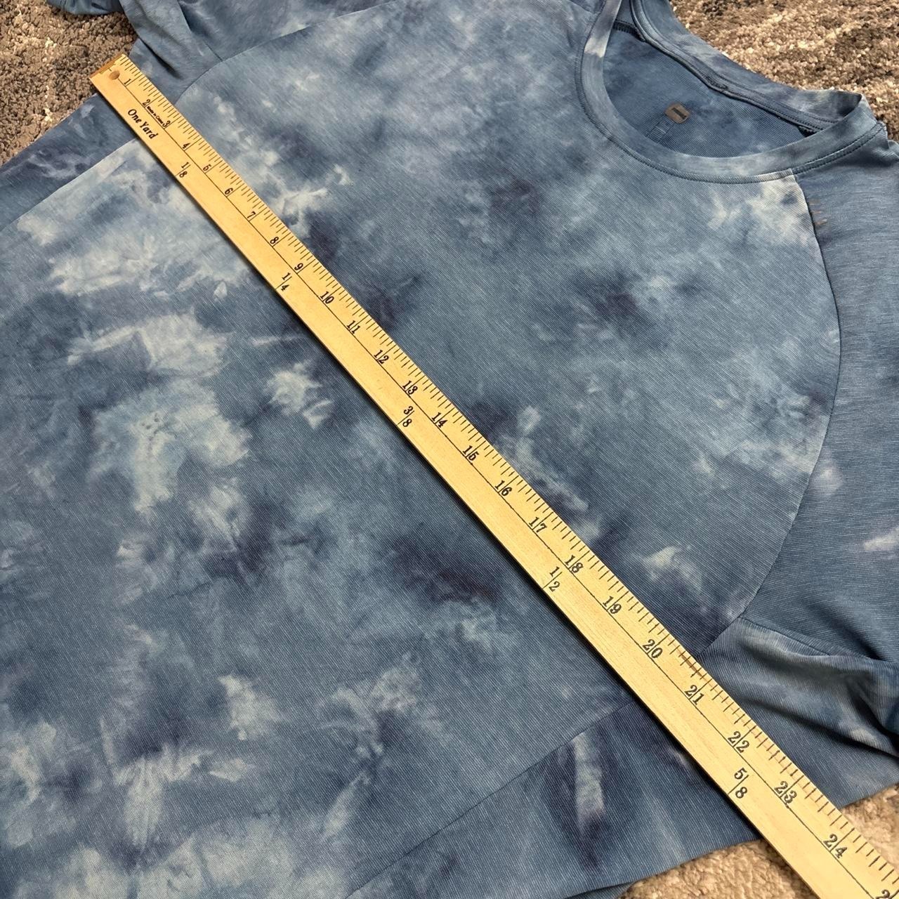 Lululemon Always Agile Short Sleeve Shirt Mens XL Blue M3CICS Performance Gym gallery