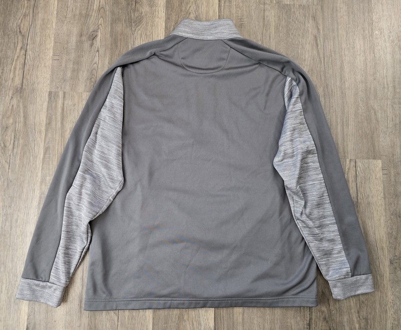 Callaway 1/4 Zip Pullover Men’s Large W/ Chest Pocket Heathered Gray gallery