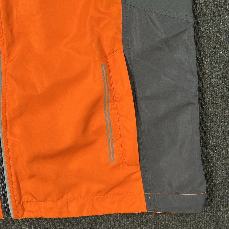 Brooks Shelter Technology Running Vest Mens L Orange Full Zip Reflective Vented gallery