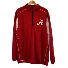 Alabama Crimson Tide Therma Tech Quarter Zip Pullover Men’s L/G Red