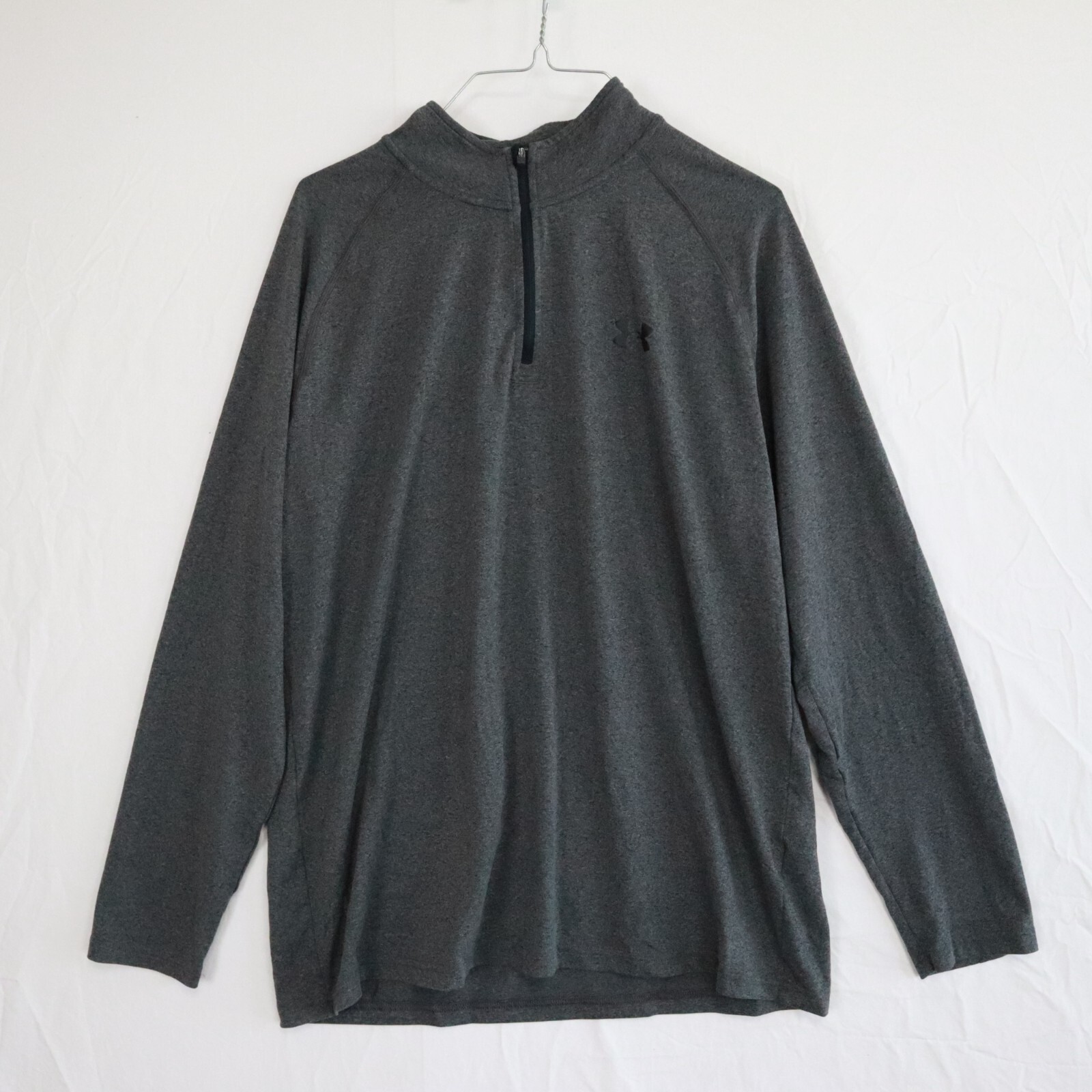 Under Armour 1/4 Zip Pullover Mens Large HeatGear Loose Mock Neck Long Sleeve gallery