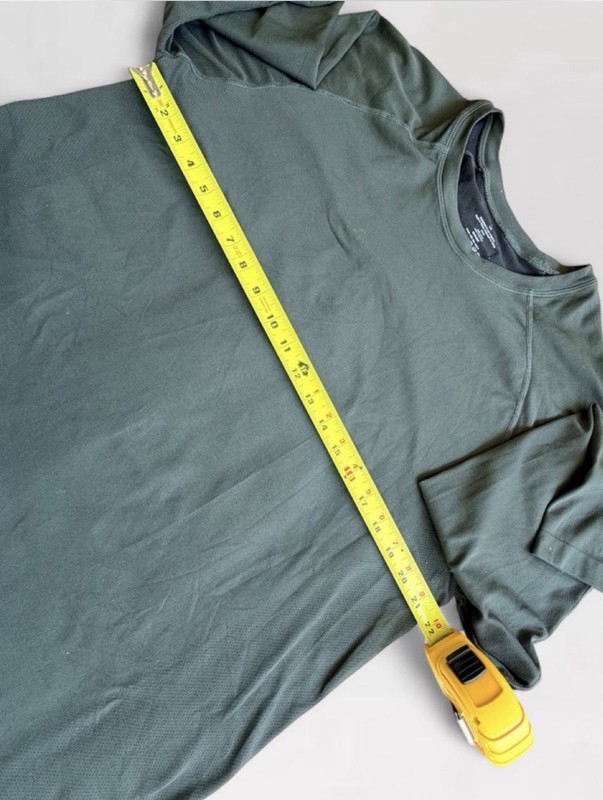 Fourlaps Radius Long Sleeve Crew Men Shirt Olive Green Performance Athletic gallery